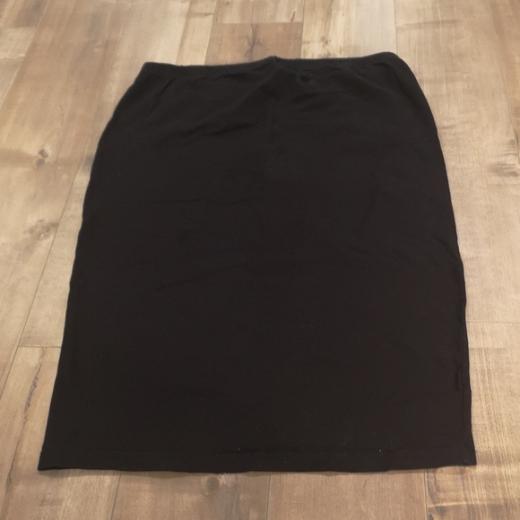 H&M Black Cotton Maternity Skirt - Picture 1 of 3
